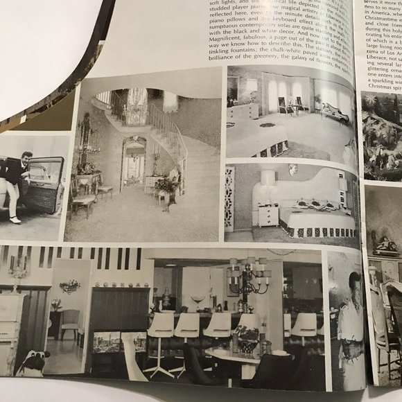 Liberace On Stage Tonight 60's 70's Vintage Piano Shape Music Program - not cd - Picture 4 of 8